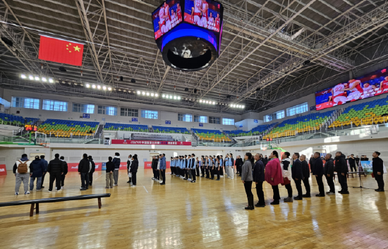 2024年中国篮球公开赛洋河梦之蓝，鹤岗赛区开幕式成功举办