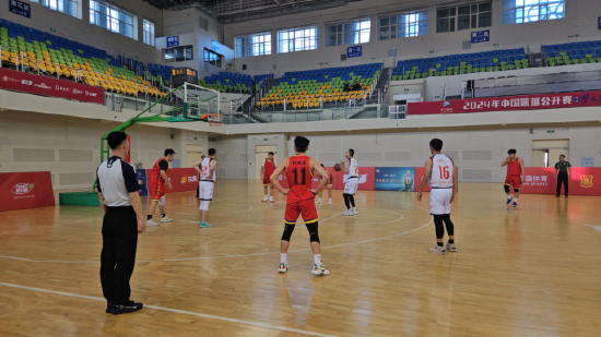 2024年中国篮球公开赛洋河梦之蓝，鹤岗赛区开幕式成功举办