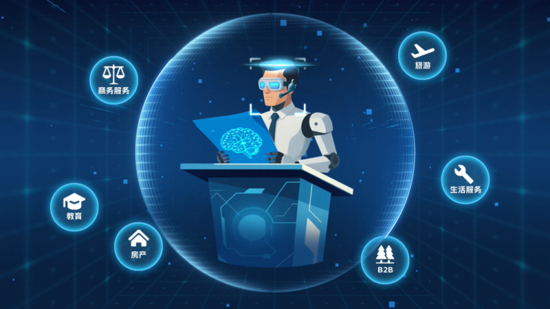 “卷”不动了？让ai销售团队替你卷！百度商家智能体升级片来了