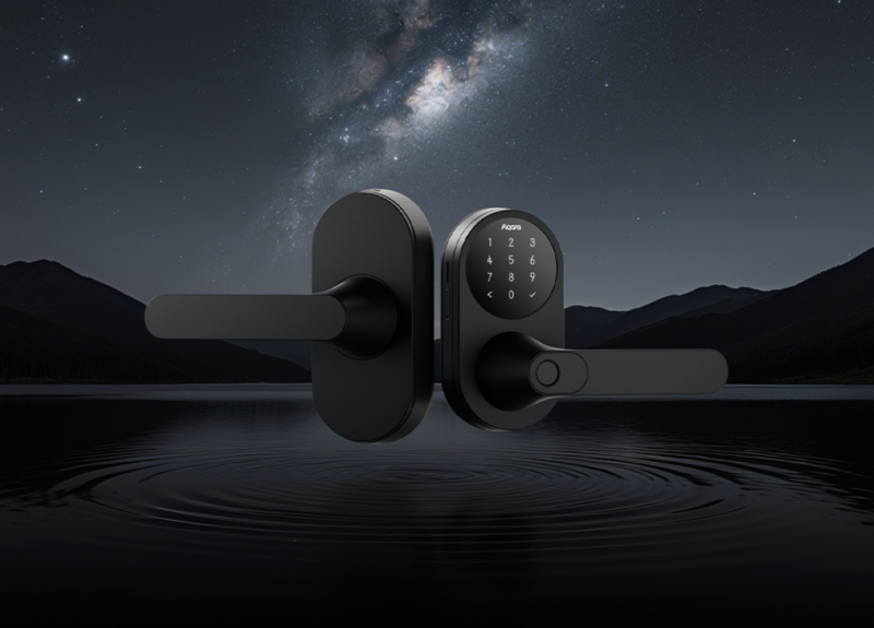 aqara 发布智能门锁 u300，国内首款支持 apple 家庭钥匙的智能室内锁