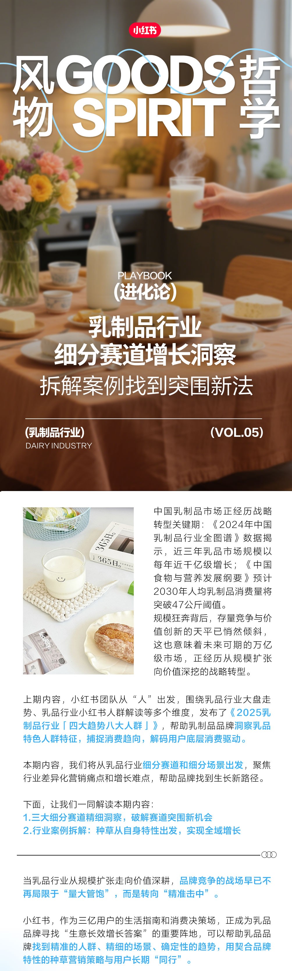 小红书｜乳品行业细分赛道洞察拆解案例找到突围新法