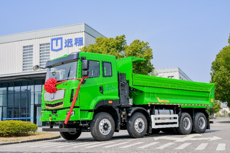 醇启沪程！甲醇电动渣土车首发交付，打造城建运输绿色转型“上海样本”