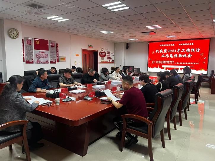 兴安盟2024年工伤预防项目顺利验收