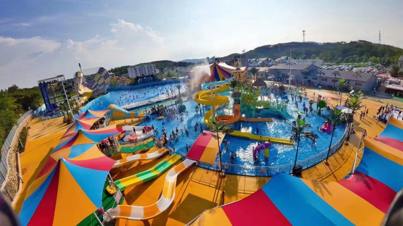 解锁夏日遛娃新姿势！木兰山水世界亲子水上乐园闭眼可冲！