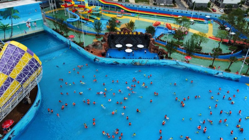 解锁夏日遛娃新姿势！木兰山水世界亲子水上乐园闭眼可冲！