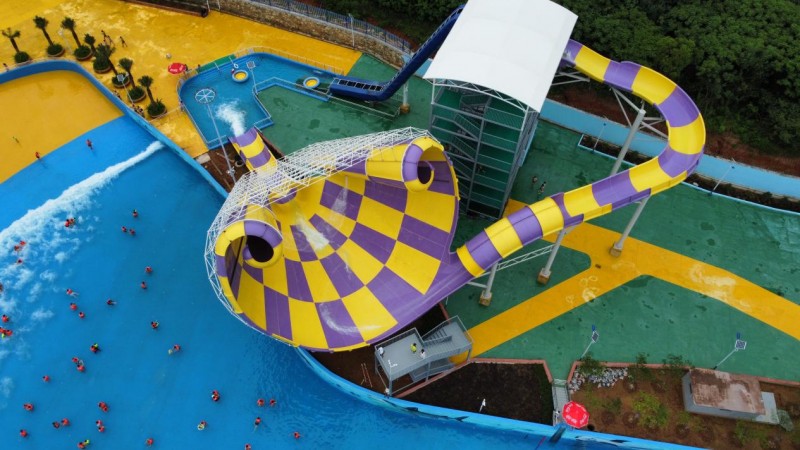 解锁夏日遛娃新姿势！木兰山水世界亲子水上乐园闭眼可冲！