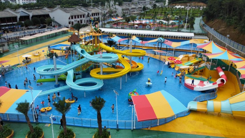 解锁夏日遛娃新姿势！木兰山水世界亲子水上乐园闭眼可冲！