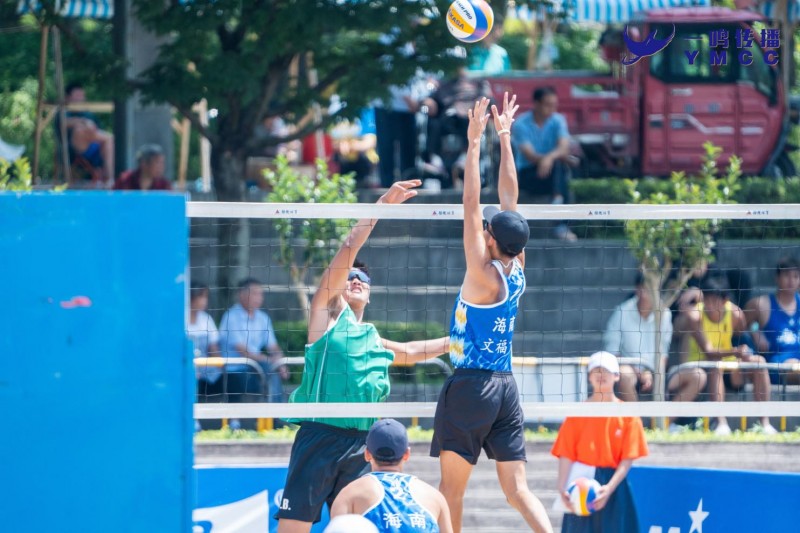 2024年全国沙滩排球巡回赛(重庆云阳站)激战正酣