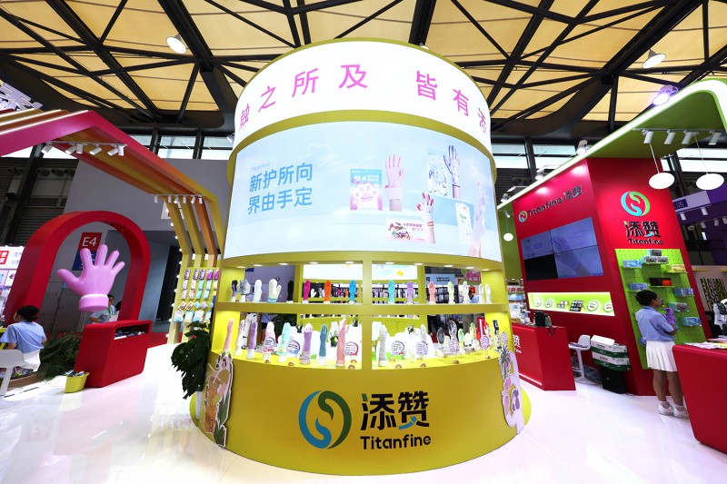 2025上海百货会完美落幕！添赞硬核“手护”实力圈粉，新品互动引热潮！